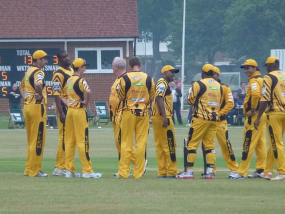 Lashings All-Stars are set to make their first ever visit to Crowhurst Park later today