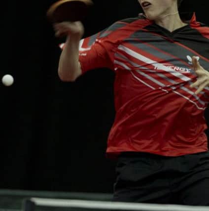 Table Tennis Ponds Forge Sheffield Saturday, English National Championships
Liam Pitchford in action in the Mens Singles final with Paul Drinkhall ENGSUS00220130907141748