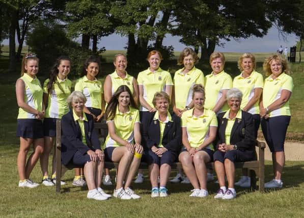 Sussex Ladies' Golf team