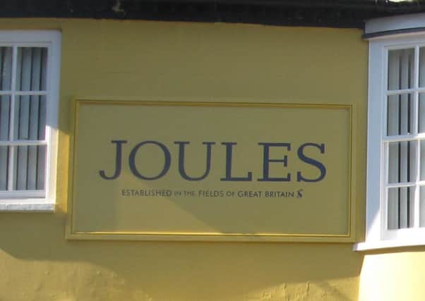 Joules clothing shop