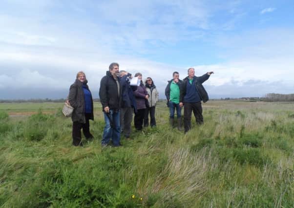 The Walks and Talks Day was well attended, giving people the chance to tour Medmerry Marshes