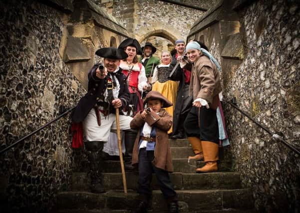 Privateers and Revolutionaries come to Arundel Castle. Picture by Victoria Dawe SUS-150107-135952001