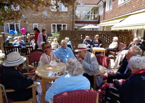 Summer BBQ at Upper Mead Care Home, Henfield SUS-150107-140736001