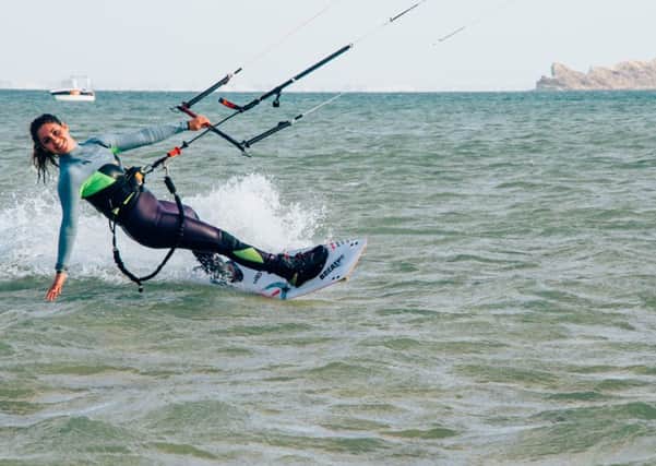Kate Ross won the KB4 Girls global event in 2013 (advanced category) and was top female fundraiser at the Virgin Kitesurf Armada 2014/2015