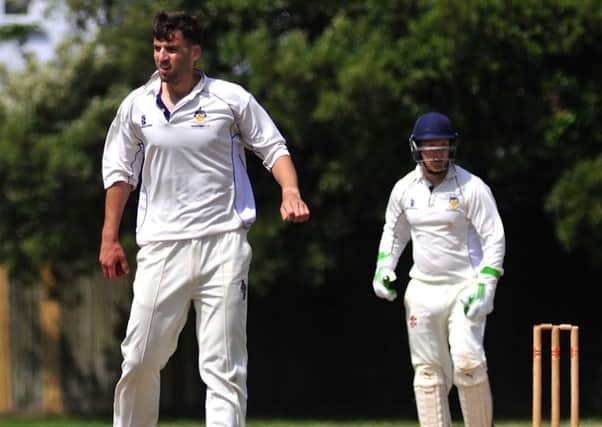 Luke Vinter crashed a quickfire 30 for Worthing on Saturday