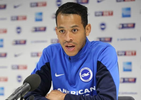 Albion's new signing Liam Rosenior. Picture by Paul Hazlewood