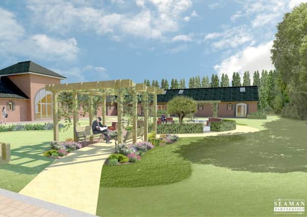 Artist impression of the Stable Visual - Inpatient Unit of St Wilfrid's Hospice plans to move to Bosham.