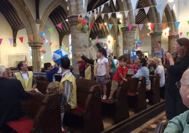 Open day at St Mary's Church, Horsham SUS-150607-164951001