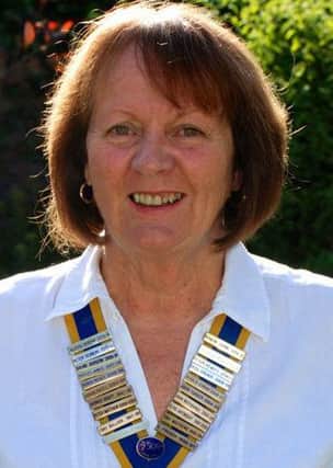 Shoreham and Southwick Rotary Club president Liz Box