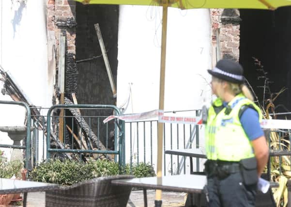 Dozens of people were evacuated from a hospice in St Leonards after a fire broke out in the early hours of the morning (July 11)