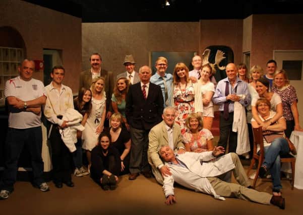 The cast and crew of Fawlty Towers. Picture by Joy Andrews