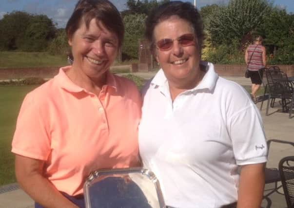 Sue Monger and Sally Cameron were winners at Bognor