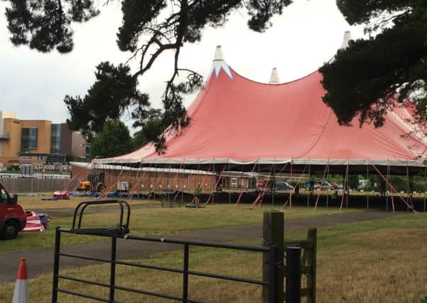 The festival at Fontwell Park Racecourse is taking shape two days before it begins