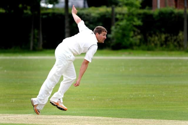 Chris Heberlein took three wickets and hit 25 for his side on Saturday