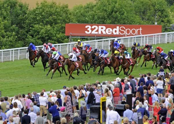 Action from the 2014 Stewards' Cup / Picture by Malcolm Wells