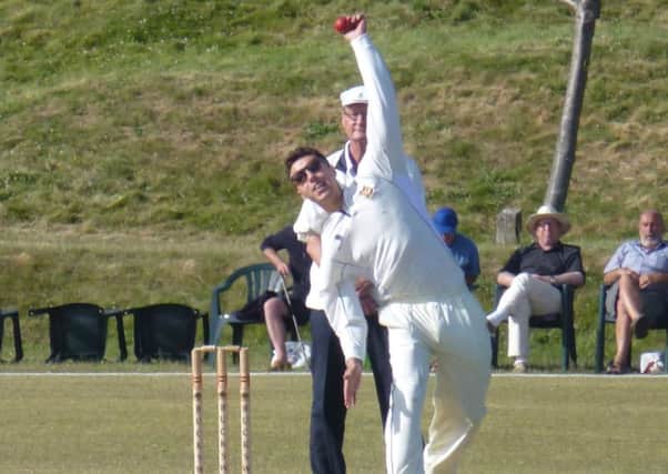 Jed O'Brien took seven wickets for Hastings Priory in their victory at home to Three Bridges