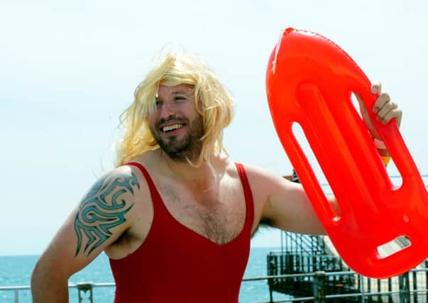 Bathing Beauty, Ben Bates, was one of those taking part in the fancy dress category