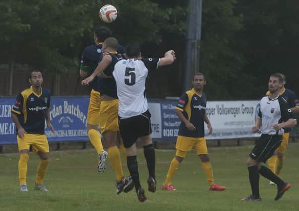 Action from the Pagham-Bognor friendly / Picture by Tommy McMillan