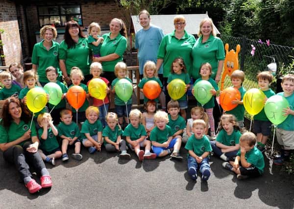 Outstanding ofsted - Wivelsfield Green pre-school and playgroup. Pic Steve Robards SR1517382 SUS-150721-125428001