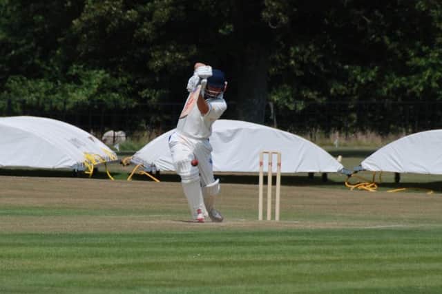 Chris Mole in action for Cuckfield