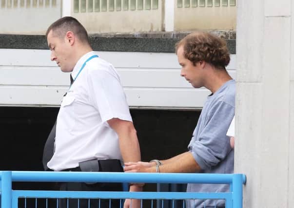 Matthew Daley leaving Crawley Magistrates Court on July 20 PICTURE BY EDDIE MITCHELL SUS-150720-130036001