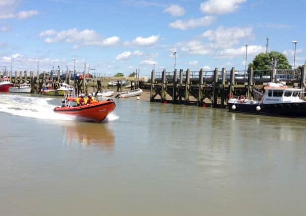 Rye Harbour RNLI lifeboat