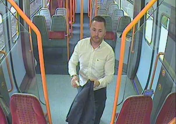 Simon Knights dressed smartly and used the trains to get around and commit crimes. Picture supplied by Sussex Police