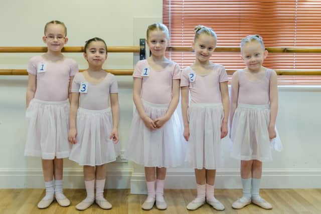 The ballet students who achieved a 100 per cent pass rate, all with merits     PHOTO: Zara Cowdray Photography www.zcphotography.co.uk