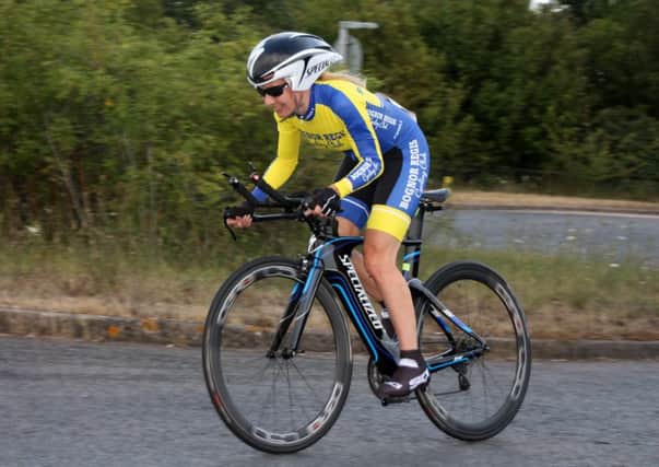 Deb Smith had an excellent time trial / Picture by Mike Smith