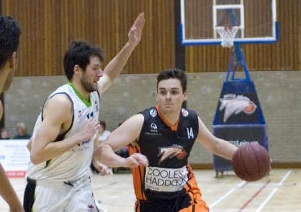 Josh Brown (right) has signed a new deal at Worthing Thunder