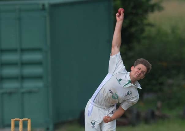Southwater CC V Henfield CC - Southwater's Adam Scott (Pic by Jon Rigby) SUS-150629-133923008