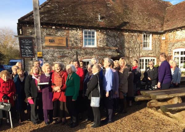 WI members will be celebrating their centenary at the Weald and Downland museum
