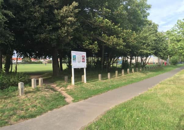 Police are looking for anyone who was around the park at Southfields recreation ground  on Thursday afternoon SUS-150508-090258001