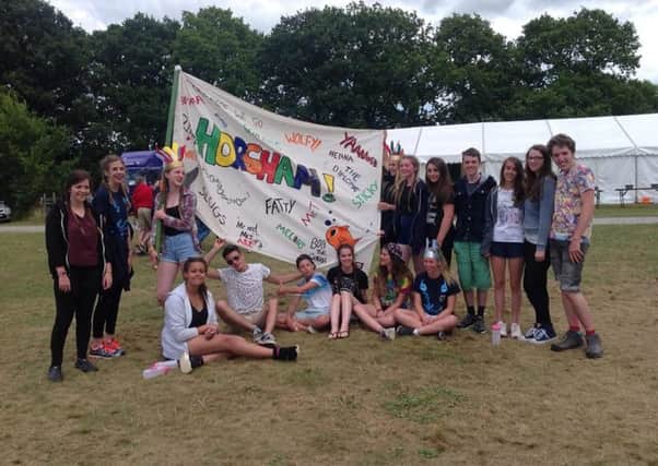Youngsters organise charity fete in Rudgwick as part of the National Citizen Service SUS-150308-150623001