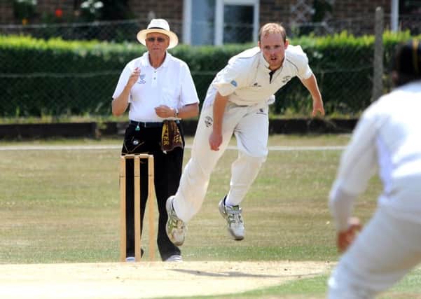 Southwaters Alex Harding scored 117 not out and then claimed 6-64 on Saturday