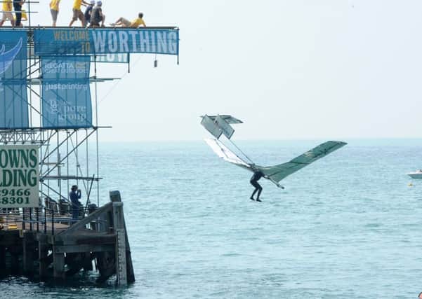 More people will be taking the plunge off of Worthing Pier for the International Birdman bonanza D14282111a
