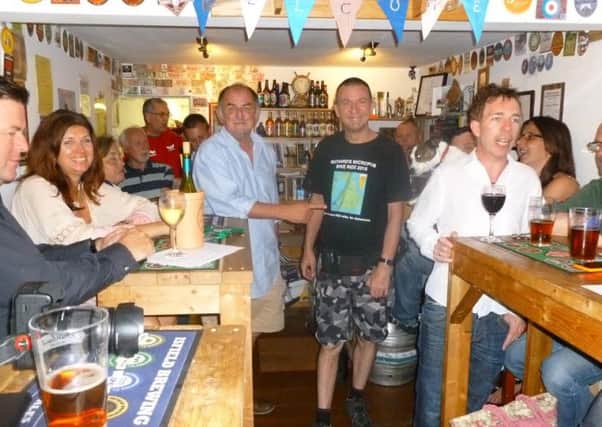 The Anchored micropub in Worthing hosted a quiz in support of Richard