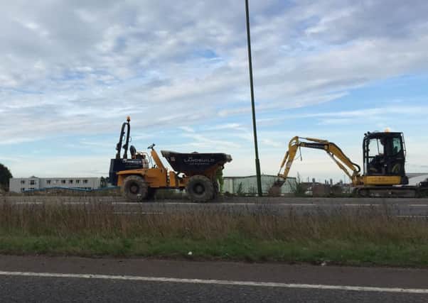 Work begins on the new Manor Retail Park which will house Aldi and Chandlers BMW's HQ