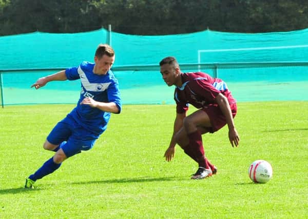 Little Common defender Jerome Smith (right) is expected to spend the first month or so of the season with Hastings United