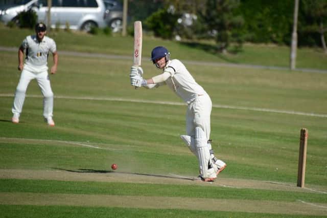 Shawn Johnson batting for Bexhill in their victory at home to Middleton last weekend. Picture courtesy Andy Hodder (SUS-150408-091939002)