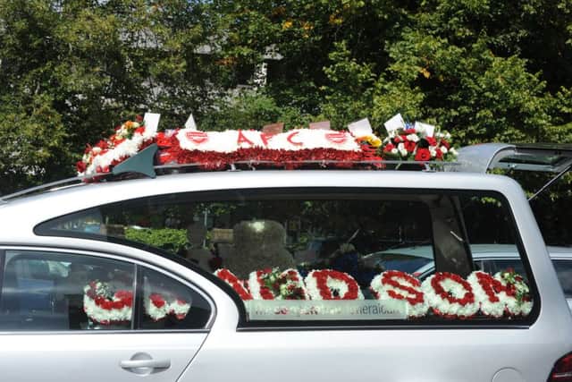 Funeral of young boy Alfie (Pic by Jon Rigby) SUS-150708-154932001