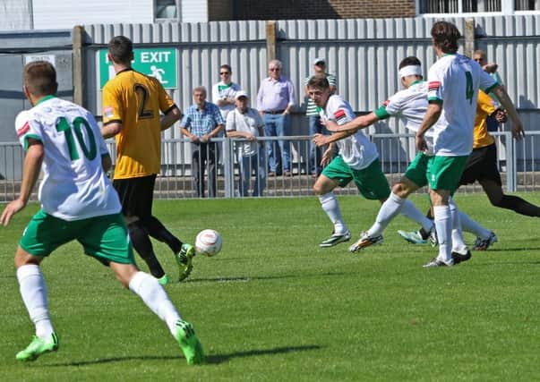 Ollie Pearce, Stuart Green, Jason Prior and Gary Charman all shone for the Rocks at Staines / Picture by Tim Hale