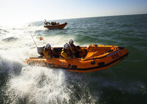 RNLI teams were called three times in just two days   PHOTO: RNLI