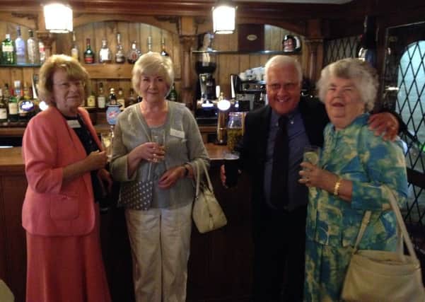 Hilary Willoughby, Wendy Cliffe, Graham Moss and Muriel Astley SUS-151108-110637001