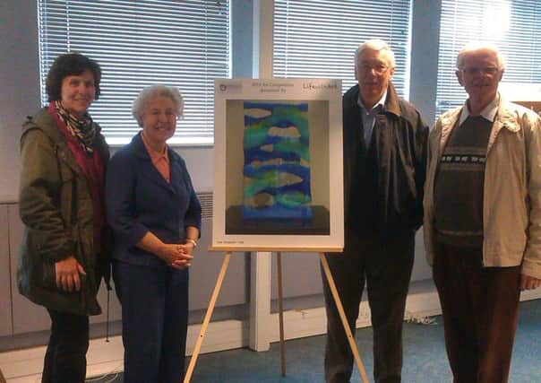 Members of Myaware have an exhibition of artwork at Teville Gate House, Railway Approach, Worthing, on Friday