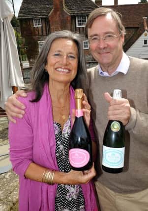 Harry and Pip Goring from the Wiston Estate, which is offering a wine tour as part of the festival