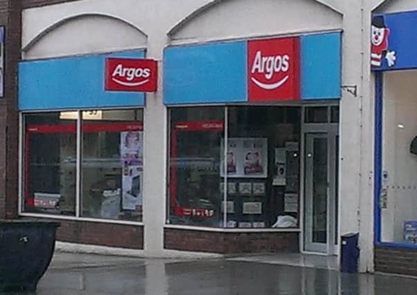 Horsham's Argos store is closed due to heavy rain and flooding