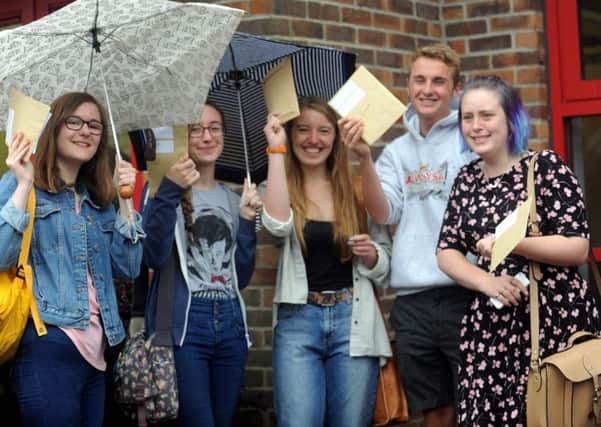 Chichester high schools students celebrate their A-level results
