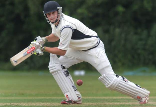 Influential all-rounder Elliot Hooper is unavailable for Hastings Priory's visit from Ifield tomorrow. Picture courtesy Jon Rigby