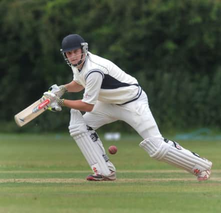 Influential all-rounder Elliot Hooper is unavailable for Hastings Priory's visit from Ifield tomorrow. Picture courtesy Jon Rigby